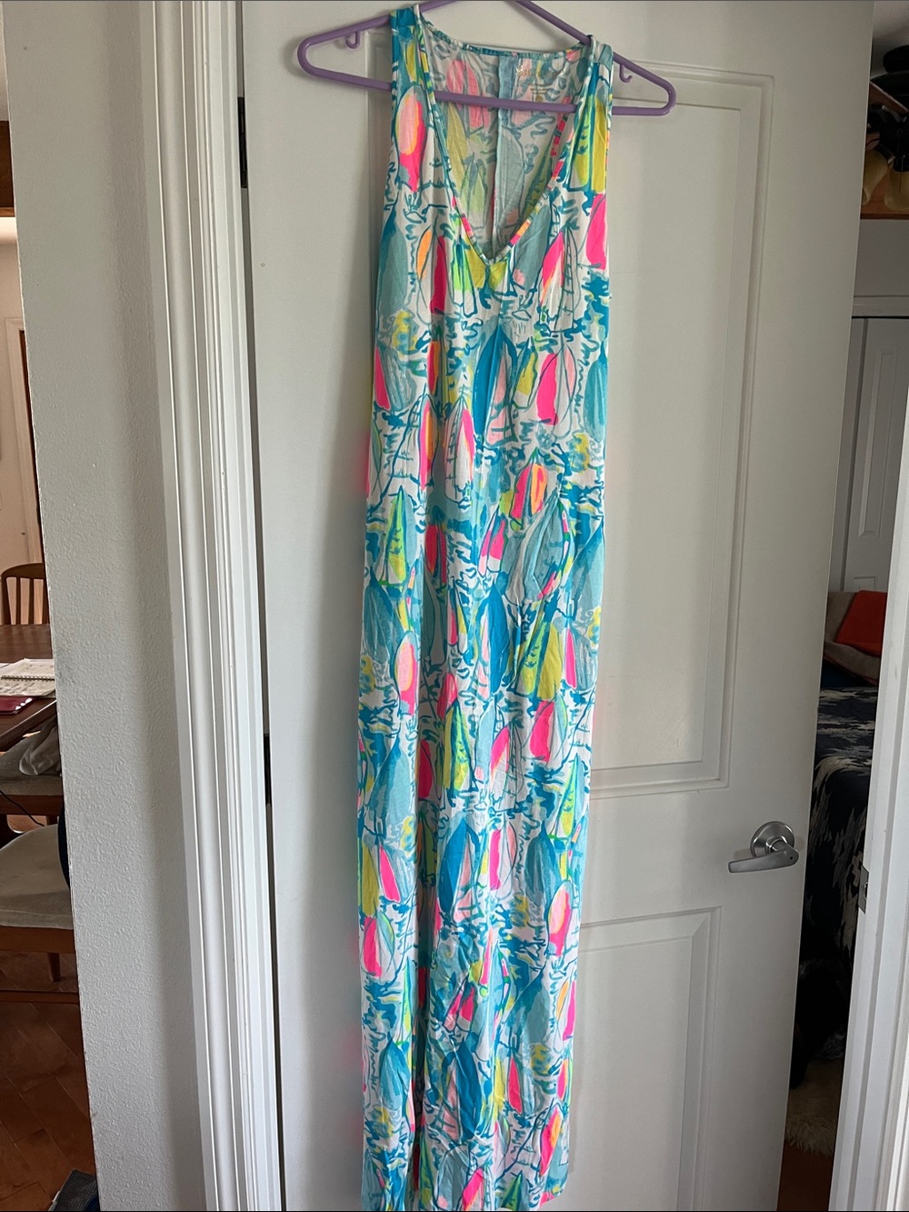 Lily Pulitzer Sailboat Maxi Dress